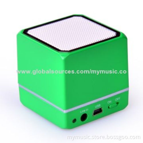 Bluetooth Speaker with Wireless Subwoofer Loudspeaker, 2.5W Output Power